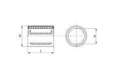 Линейный подшипник TECHNIX KH1026PPTEСHNIX