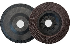 Лепестковый шлифовальный круг гибкий 125 мм, P40, 10 шт Vitatools FD-P-15000-125-P40-10