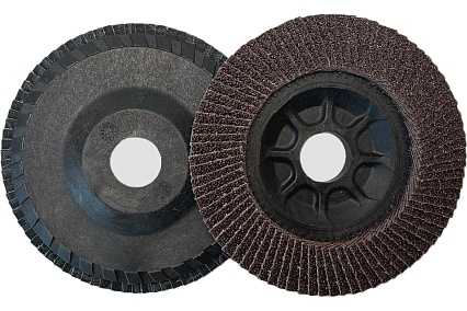 Лепестковый шлифовальный круг гибкий 125 мм, P40, 10 шт Vitatools FD-P-15000-125-P40-10