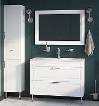 Мебель для ванной Iddis Oxford 100 см белый