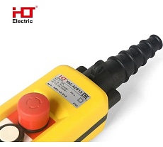 Пульт кнопочный HLT XAC-A2813 2 кнопки, 1 скорость, аварийная кнопка Стоп, IP65 085-12-014
