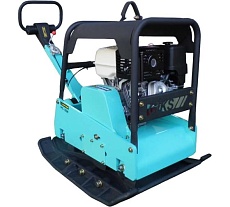 Реверсивная гидравлическая виброплита GIKS 300 кг, двигатель HONDA GX390 PHC-300H