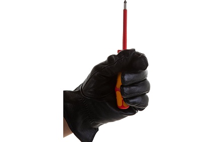 Отвертка диэлектрическая WERA VDE, PZ/S 1х80 мм, WE-006190