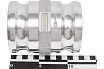 Алюминиевый камлок TITAN LOCK (переходник ниппель 3" х ниппель 3") TL300AAAL