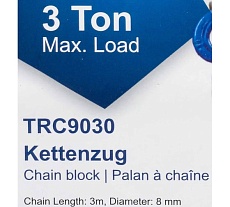 Таль цепная ручная Scheppach 3т Sch-TRC9030(59212)