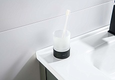 Держатель для стакана Aquatek Лира AQ4428MB черный матовый