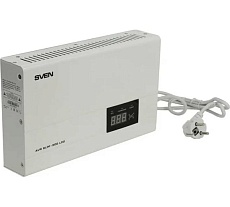 Стабилизатор напряжения SVEN AVR SLIM-500 LCD SV-012809