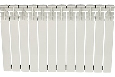 Биметаллический радиатор Rommer Optima BM 500 12 секций RAL9016 89574