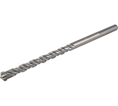 Бур по бетону (12x340 мм; двойная спираль; крестовая пластина; SDS-max) МастерАлмаз 10501167