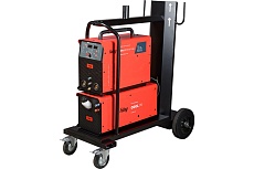 Инвертор Fubag сварочный INTIG 320 T W DC PULSE+FB TIG 18 5P 4m+мод. охлаждения+тележка, 31453.2