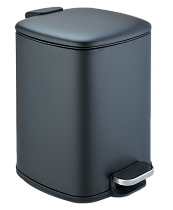 Ведро WeltWasser WW BERG BL 6L черный матовый 10000013397