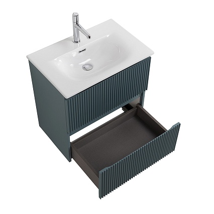Мебель для ванной BelBagno Uno-Mini 50 см Голубой матовый