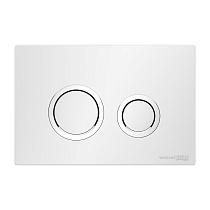 Кнопка смыва WasserKRAFT WH01 белый