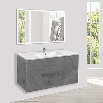 Мебель для ванной Vincea Mia 100 см Beton