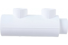 Коллектор Blue Ocean полипропилен, 2 отвода - 32х20х2 осевое - 57 мм PPRF/FCEUM-01(W)-32х20х2