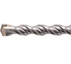 Бур по бетону, двойная спираль, Cobalt W-tip (12x210 мм; SDS PLUS) Denzel 705024