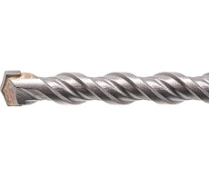 Бур по бетону, двойная спираль, Cobalt W-tip (12x210 мм; SDS PLUS) Denzel 705024