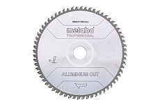 Диск пильный Aluminium Cut Professional (190x30 мм; 52Z; FZ/TZ 5neg) Metabo 628296000