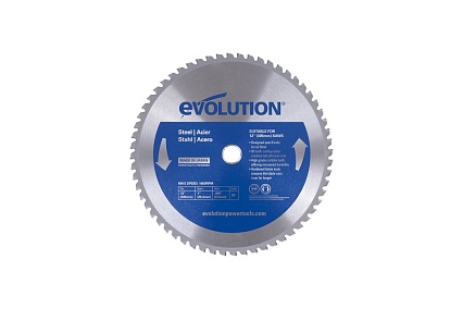 Диск (305х25.4х2,4 мм; 60 зубьев) по стали Evolution 60TBLADE12