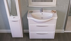 Мебель для ванной Raval Classic 80 см белый