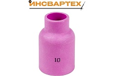 Сопло керамическое TIG Инсвартех 17-18-26 57N BIG для газовой линзы №10, 5 шт IST0190