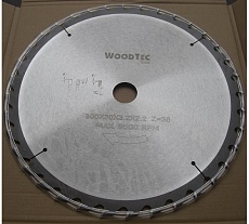 Пила дисковая 300x30x3.2/2.2 мм, Z36 WZ Woodtec ИН 299120