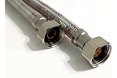 Подводка PROFLINE 100 см нерж. ГГ с полимерным покрытием LUXE УТ-00011428