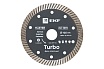 Диск алмазный Turbo Master (125x22.23 мм) EKF dd-125t