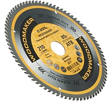 Диск пильный по дереву Woodmaker 210x30 мм, Z=80 ATB Diamond Industrial DIDD210Z80