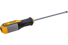 Шлицевая отвертка GREPP SL6*150мм, CrV, 3х-компонентная рукоятка 201-009