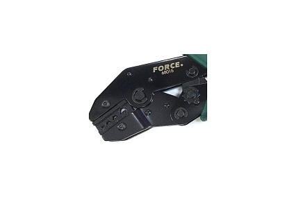 Обжимные клещи для неизолированных круглых контактов Force 68015