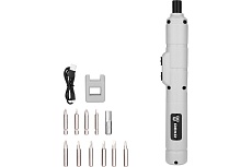 Аккумуляторная отвертка Deko DKS4-Li + набор бит 10 шт 065-0662