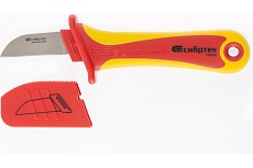 Диэлектрический нож, прямая рабочая кромка полотна Сибртех 78800