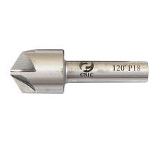 Зенковка (8x6x44 мм; конус 120 градусов; d хв=8 мм; Р18; ц/х; Z=6) CNIC 52142
