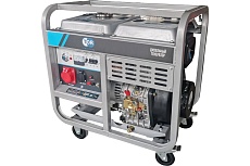 Дизельный генератор Tor KM5000D 5,0 кВт 220/380В 15 л с кнопкой запуска 1025964