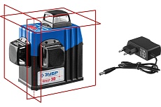 Линейный лазерный нивелир Зубр Крест-3D 34908