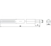 Насадка для перфоратора SDS-max 15х250 мм IEK TNP20-250-15