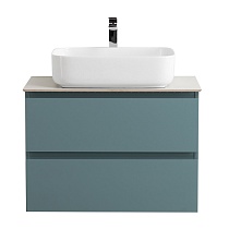 Тумба со столешницей BelBagno Kraft 70 см эмаль, Голубой матовый
