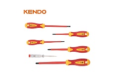 Набор диэлектрических отверток KENDO 6 шт. 1000 В 20483