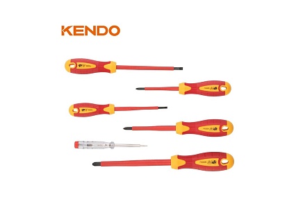 Набор диэлектрических отверток KENDO 6 шт. 1000 В 20483
