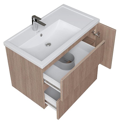 Тумба с раковиной Grossman Юнит 80 см