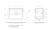 Мебель для ванной BelBagno Uno 80 см Bianco Opaco