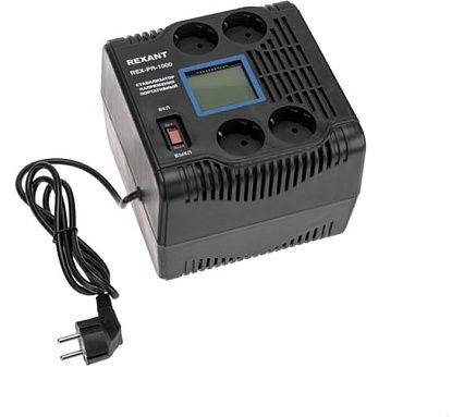 Портативный стабилизатор напряжения Rexant REX-PR-1000 11-5029