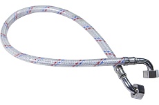 Гибкая подводка для воды ЦС НЕЙЛОН 1/2”Г-угол х 1/2&quot;Г- угол L-100 см, штука ГП002216