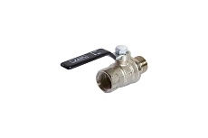 Кран шаровой VRT 1/2'' вн/нар рукоятка 528891