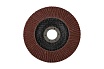 Лепестковый шлифовальный круг гибкий 125 мм, P120, 10 шт Vitatools FD-Pm-15000-125-P120-10