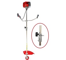 Бензиновый триммер Техпром ВТ-552Р,52см³/3000Вт, катушка/диск 3Т, Ш/Р зеленый квадрат 00-00021994