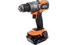 Бесщеточная аккумуляторная ударная дрель-шуруповерт AEG 18В BSB18C3BL-502C 4935478939