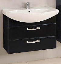Мебель для ванной Акватон Ария 80 М, черный