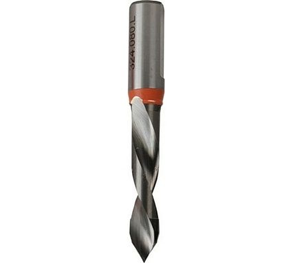 Сверло присадочное сквозное 8x70x10 мм, для ЛДСП, монолитное, левое WOODWORK 324.080.L